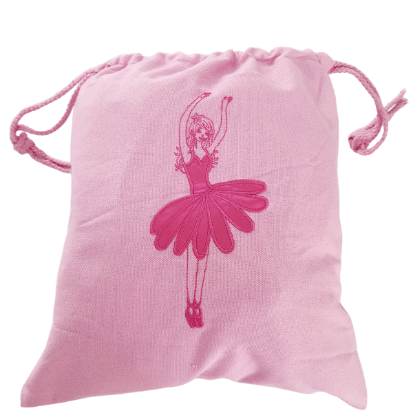 pink ballet bag