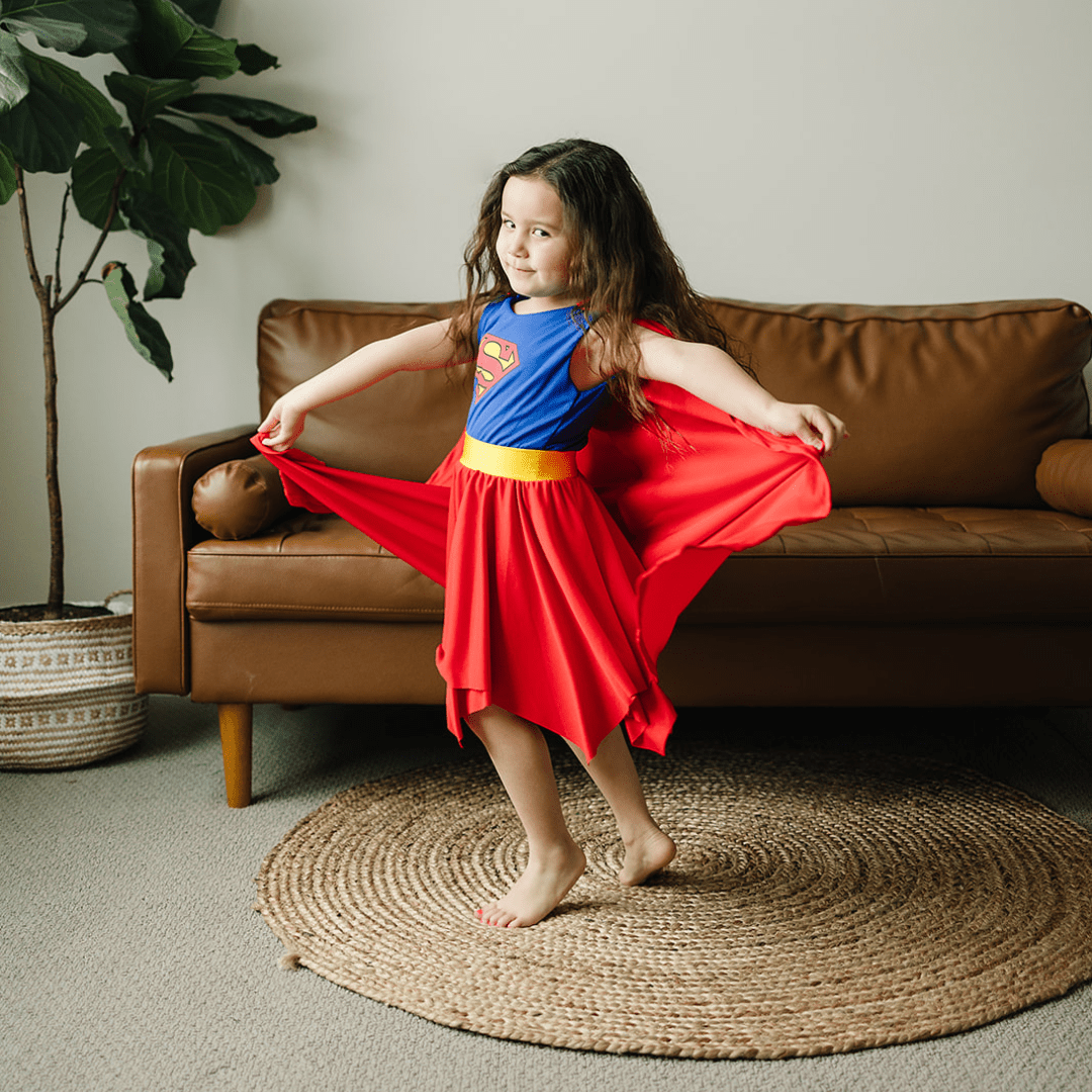 Kids Supergirl Outfit | Super Girl Dress Up Costumes | South Africa –  Kiddie Majigs