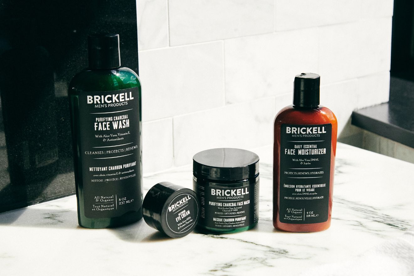 Men's skincare products