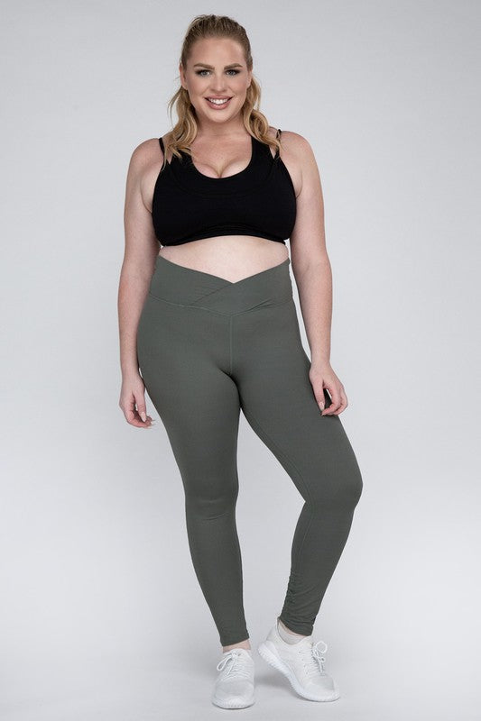 OTOS Active Corset leggings Soft Body Shaper with Pockets – TheMogan