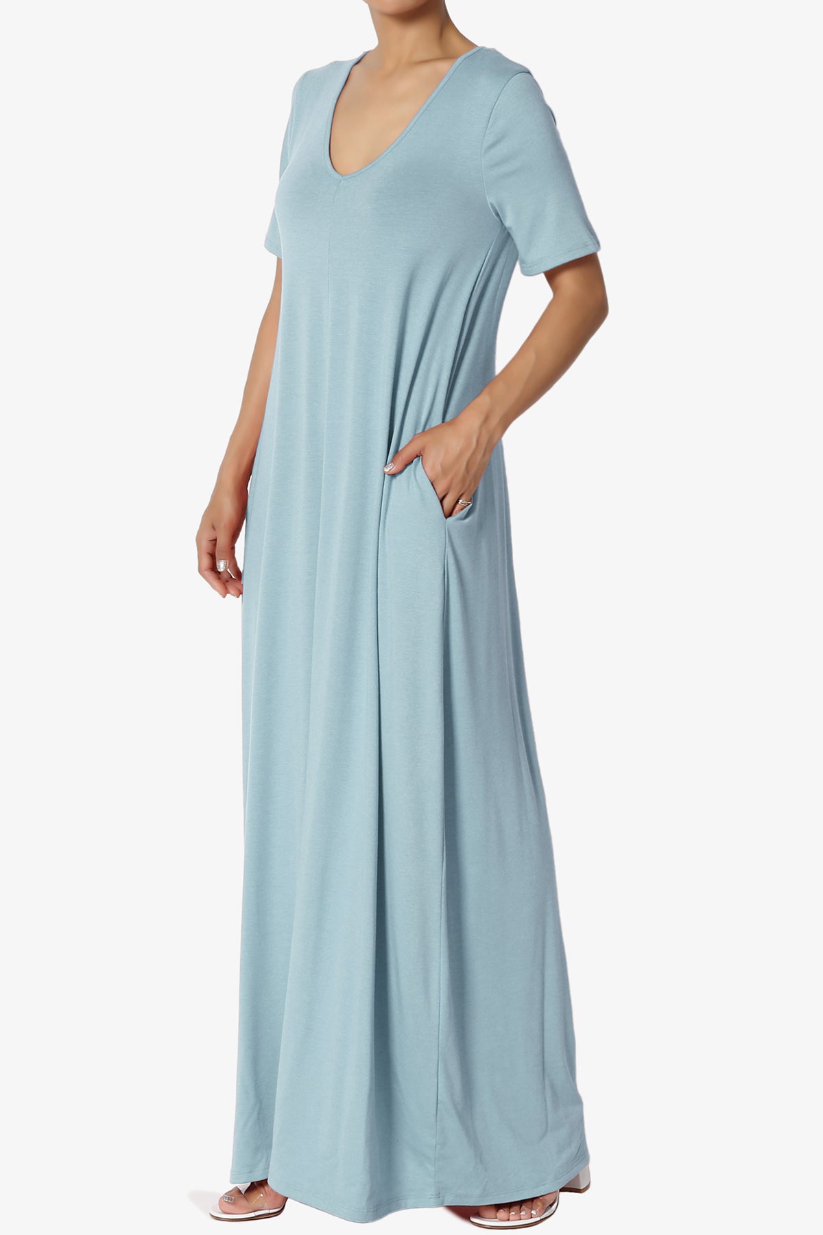 Vina Pocket Oversized Maxi Dress