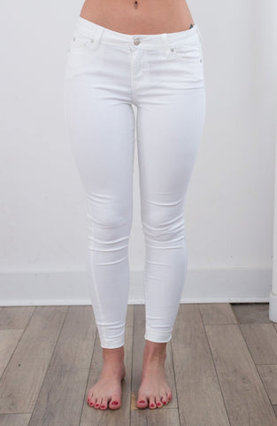 white jean for girls