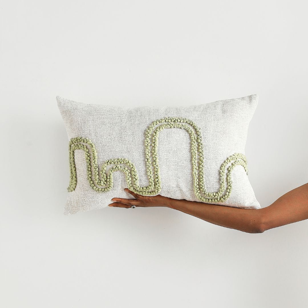 mirage lumbar cotton pillow