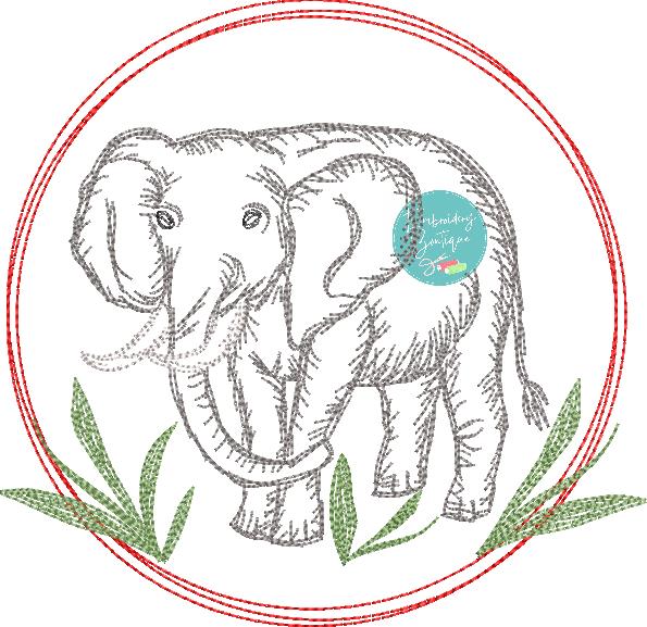 Zoo Watercolor Embroidery Design Bundle, Bundle, opensolutis