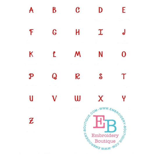 HL Braille Font HL6389  Embroidery Designer Mall