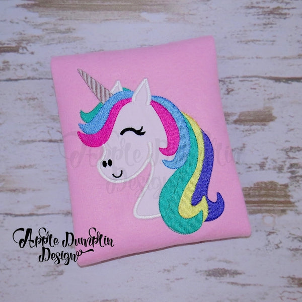 Download Unicorn Applique Design Embroidery Boutique