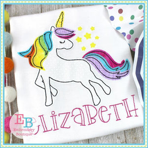 Download Whimsical Unicorn Applique Embroidery Boutique