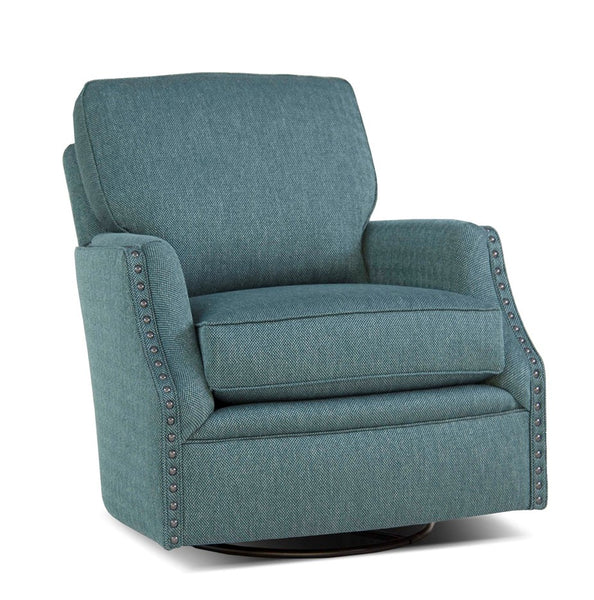 teal glider rocker