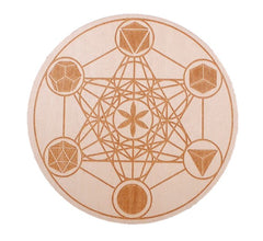 Metatron's Cube with the Platonic Solids