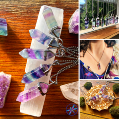 Fluorite necklace