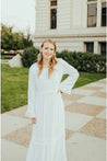Temple Clothing - Allyssa Temple Dress White