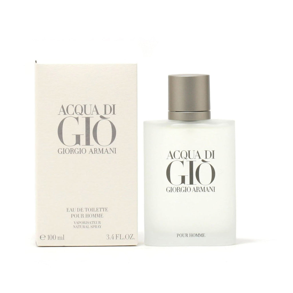 ACQUA DI GIO FOR MEN BY GIORGIO ARMANI - EAU DE TOILETTE SPRAY – Fragrance  Room