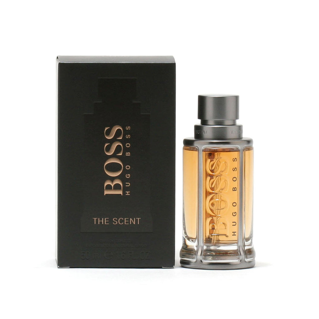 BOSS THE SCENT FOR MEN BY HUGO BOSS - EAU DE TOILETTE SPRAY – Fragrance ...