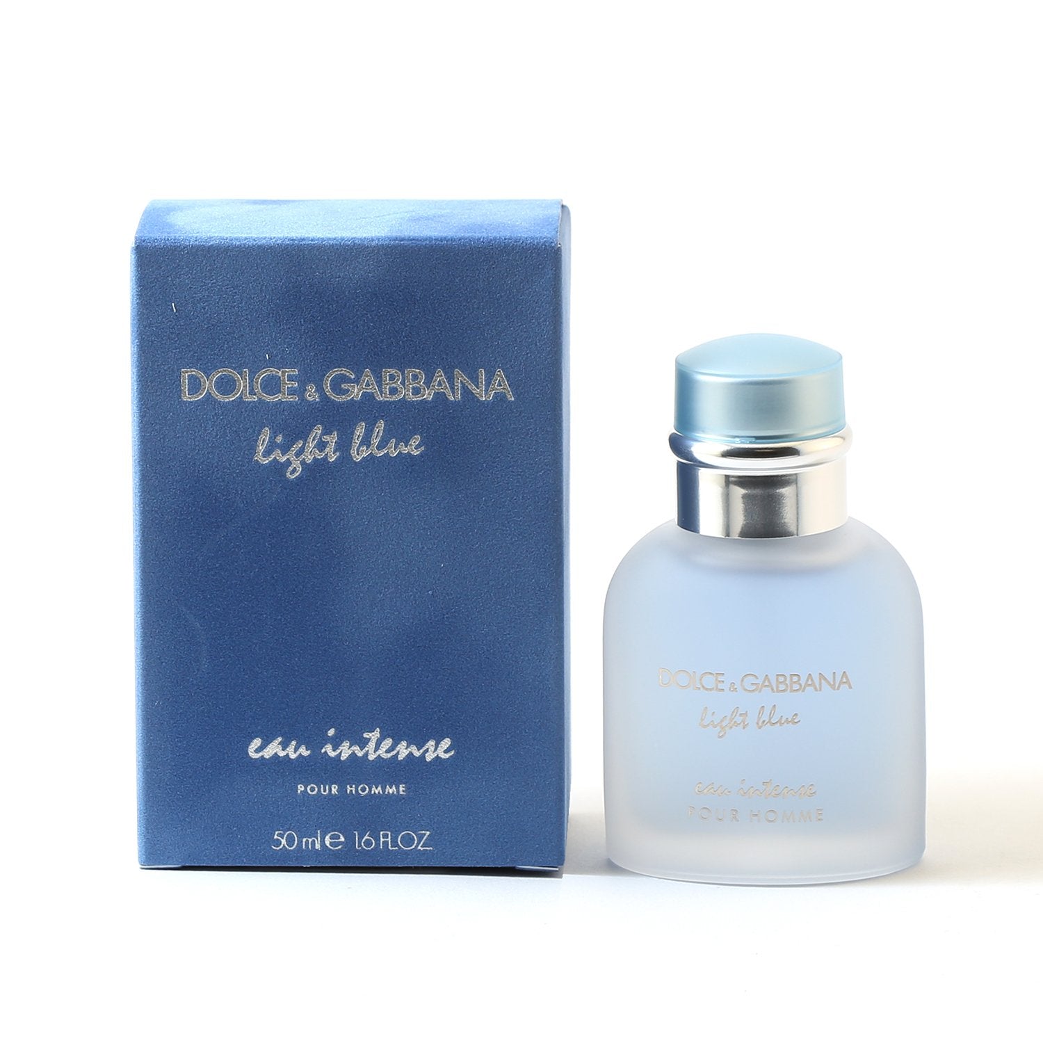 DOLCE & GABBANA LIGHT BLUE EAU INTENSE FOR MEN - EAU DE PARFUM SPRAY ...