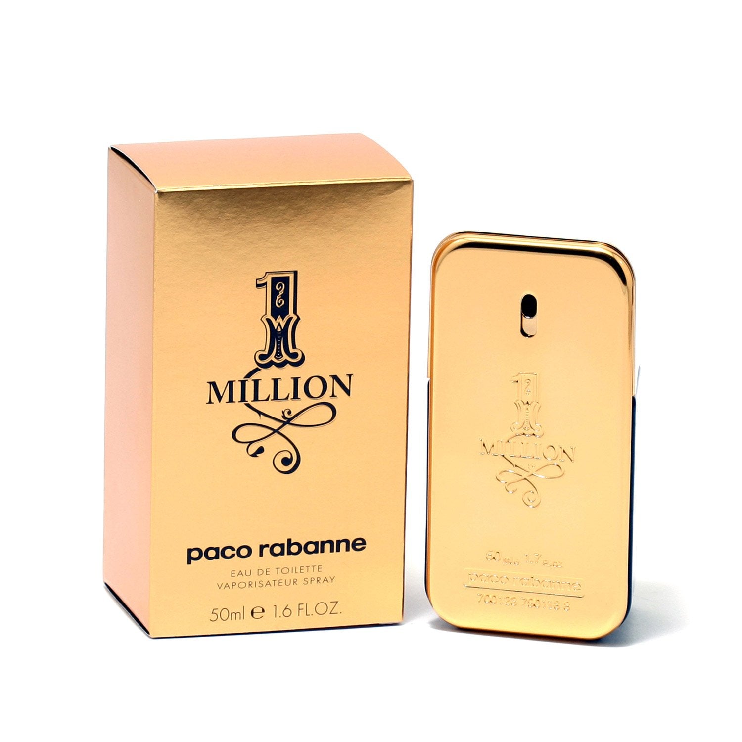 vergroting geest september 1 MILLION FOR MEN BY PACO RABANNE - EAU DE TOILETTE SPRAY – Fragrance Room