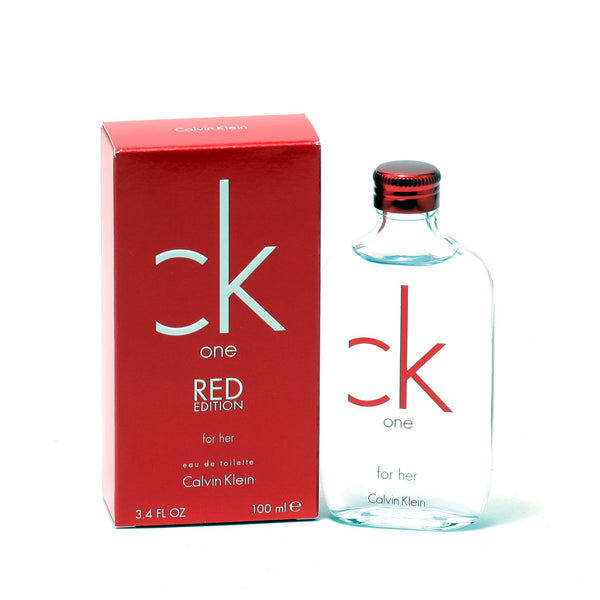 kleurstof Inspiratie Leeg de prullenbak CK ONE RED FOR WOMEN BY CALVIN KLEIN - EAU DE TOILETTE SPRAY, 3.4 OZ –  Fragrance Room