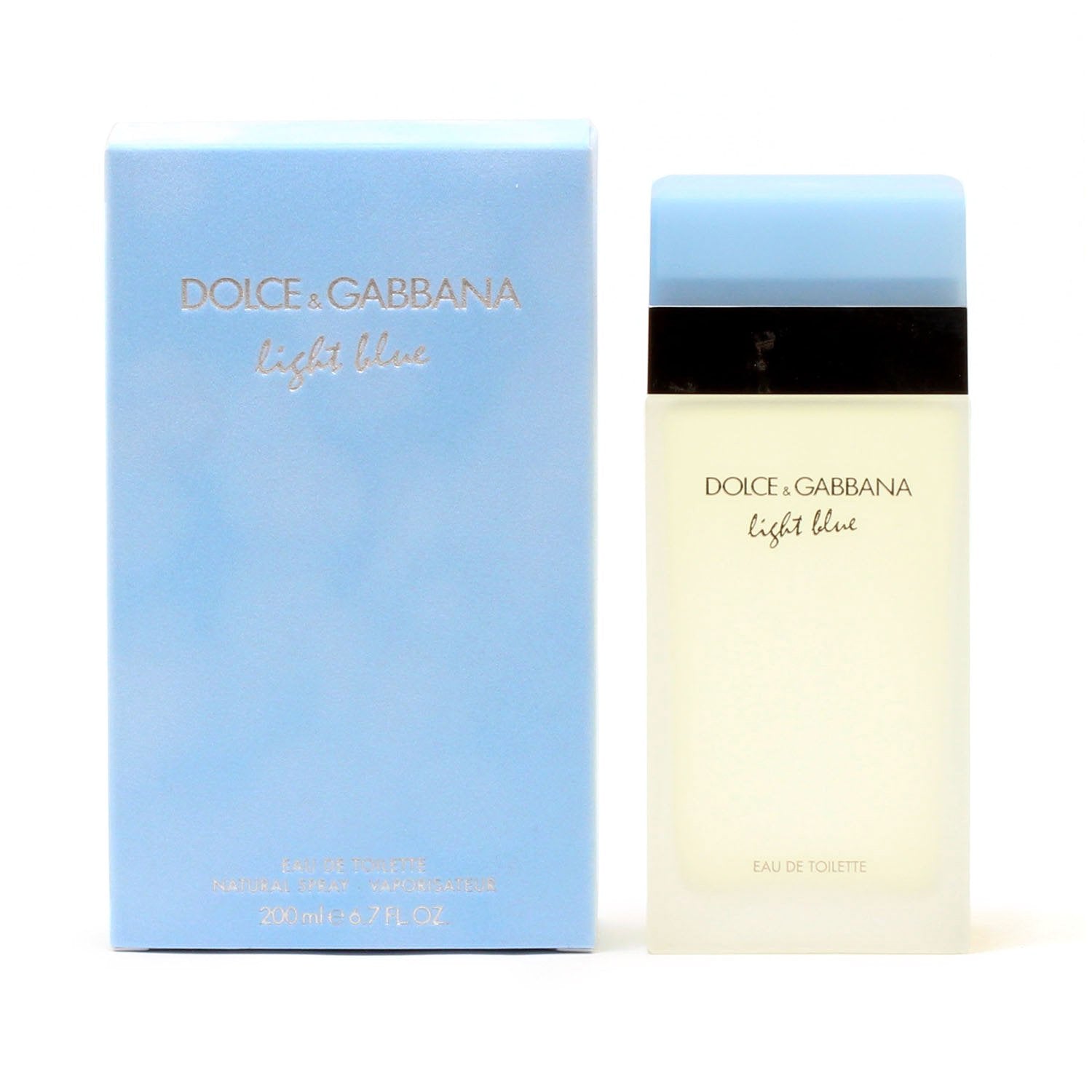 DOLCE & GABBANA LIGHT BLUE FOR WOMEN - EAU DE TOILETTE SPRAY ...