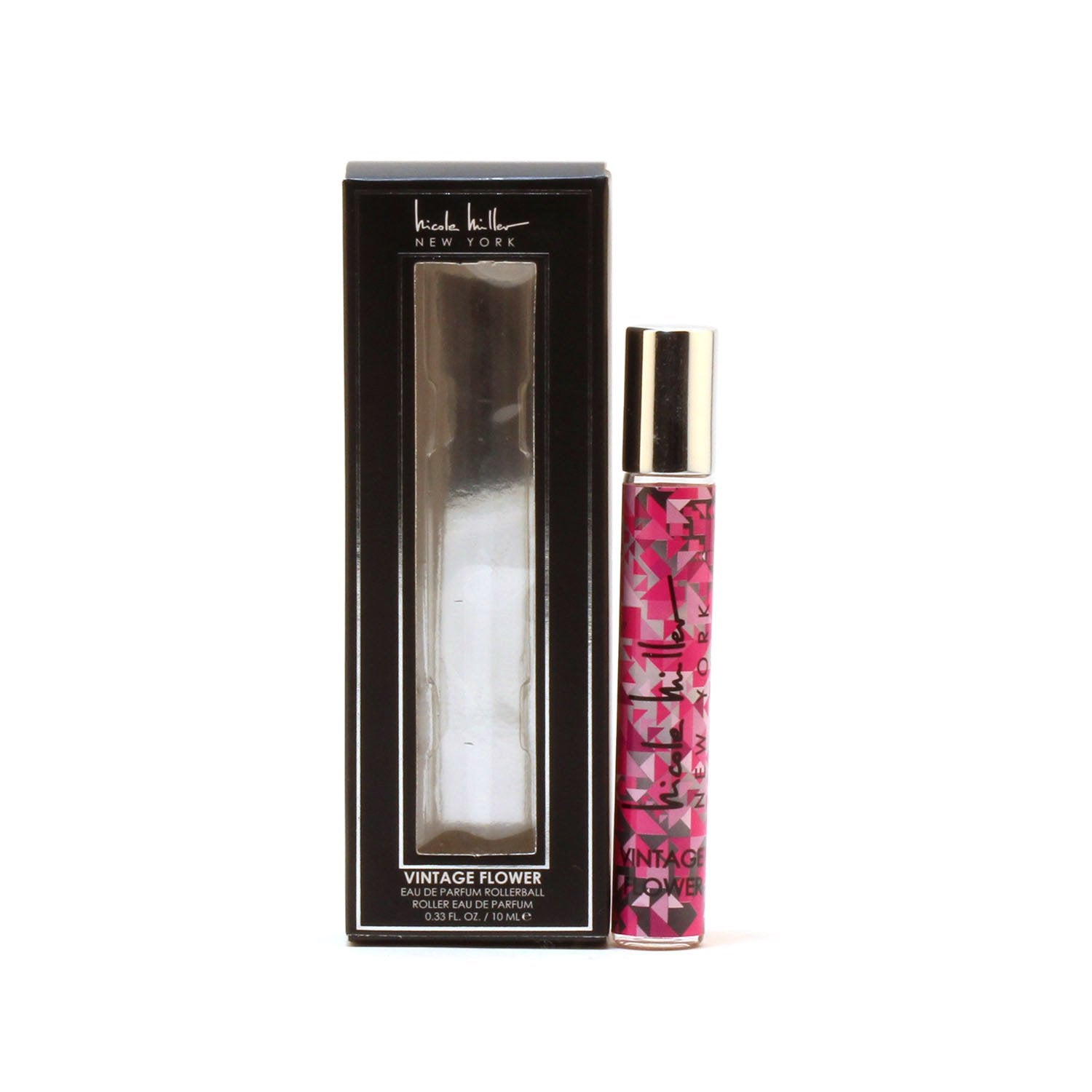 NICOLE MILLER VINTAGE FLOWER FOR WOMEN ROLLERBALL 0 33 OZ   Perfume Nicole Miller Vintage Flower For Women Rollerball 0 33 Oz 1 