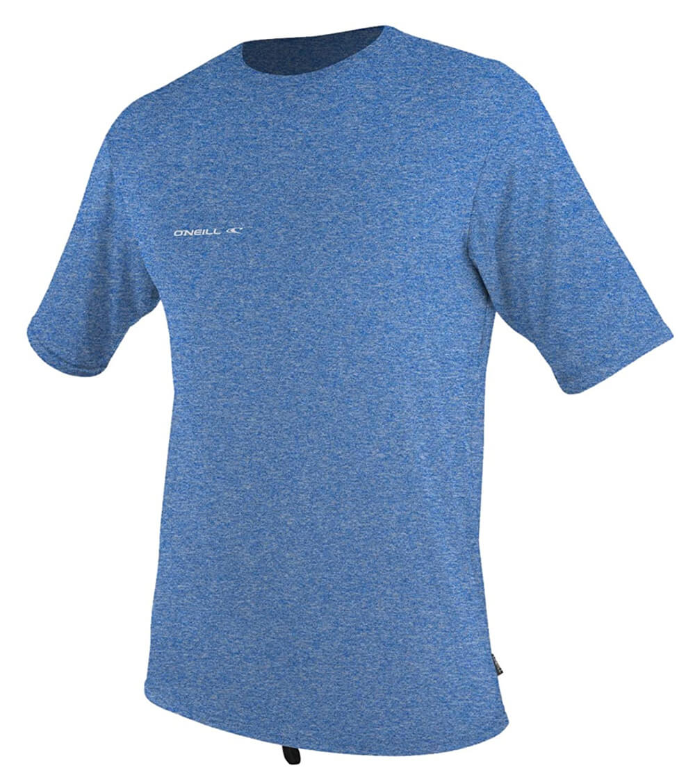 Brite Blue Oneill Herren-Hybrid-Kurzarm-Sonnenhemd