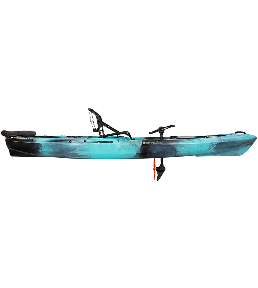 Riot Kayaks - Mako 12 Lightweight and Simple Foot Pedal Kayak for  Effortless Kayaking - Pedal Your Way to Adventure in Pedal Kayaks Fishing -  Sit on Fishing Kayak for All Your