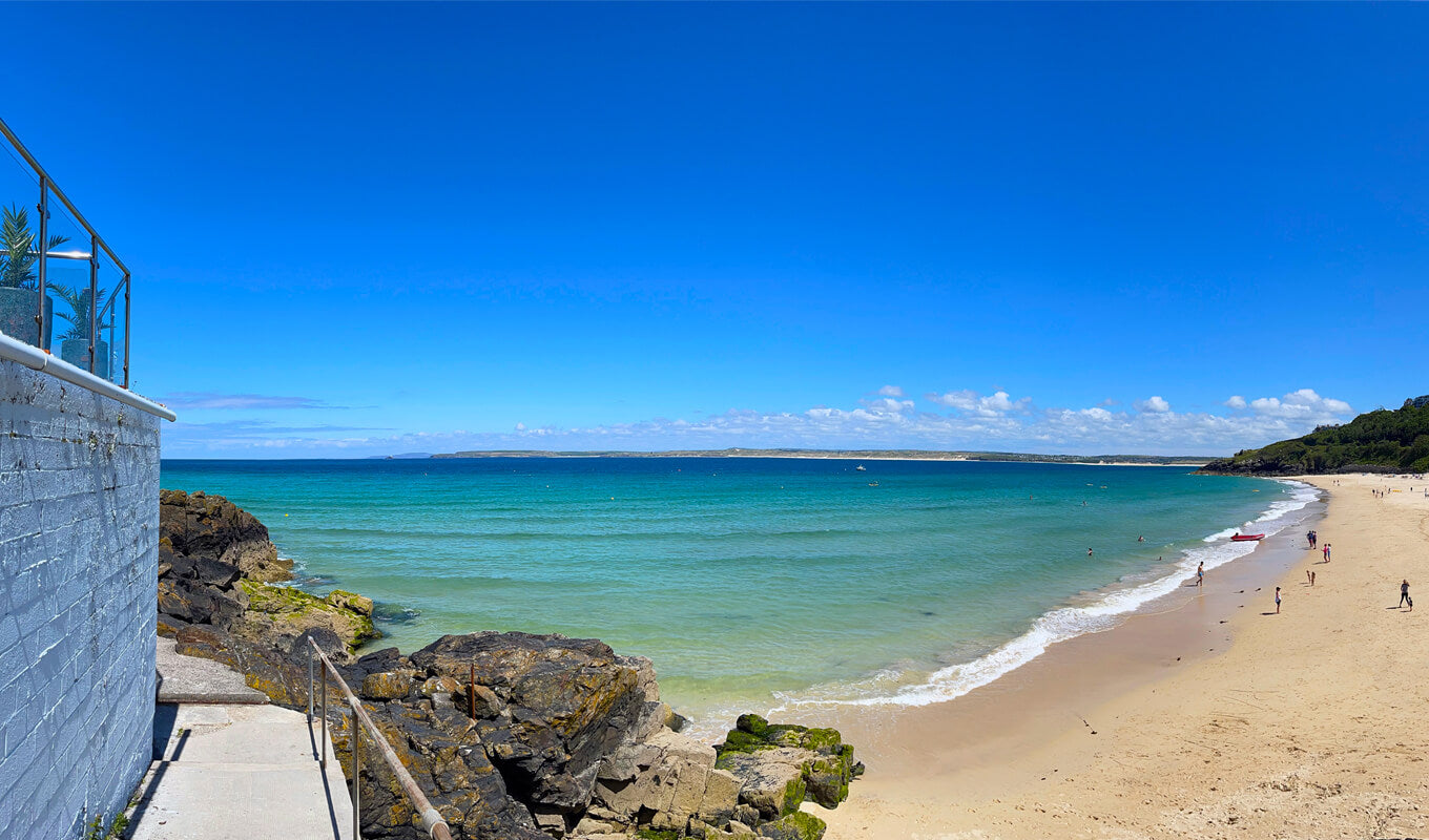 Carbis Buchtstrand Cornwall