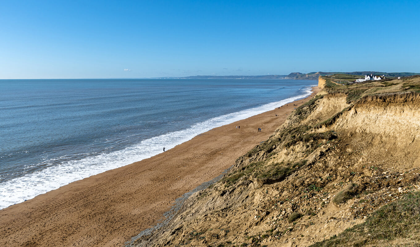 Hive beach in Burton Bradstock