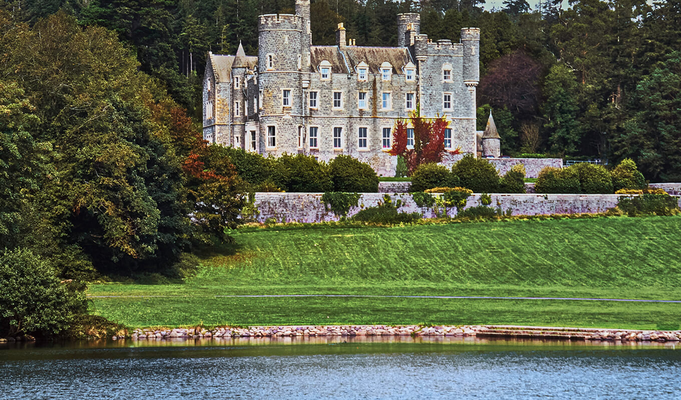 Beautiful lake near Castlewellan, Northern Ireland