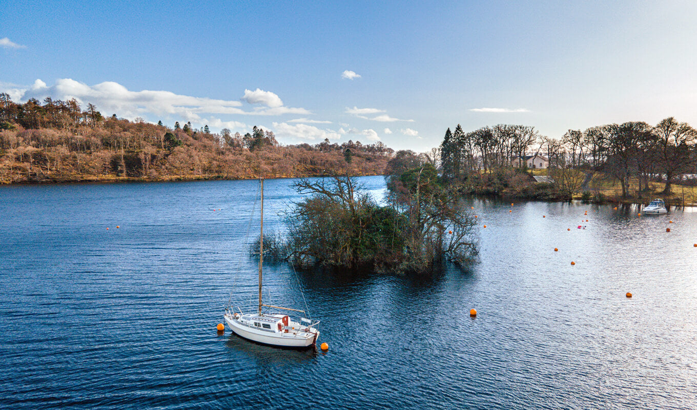 Boat at Loch Lomond, Scotland