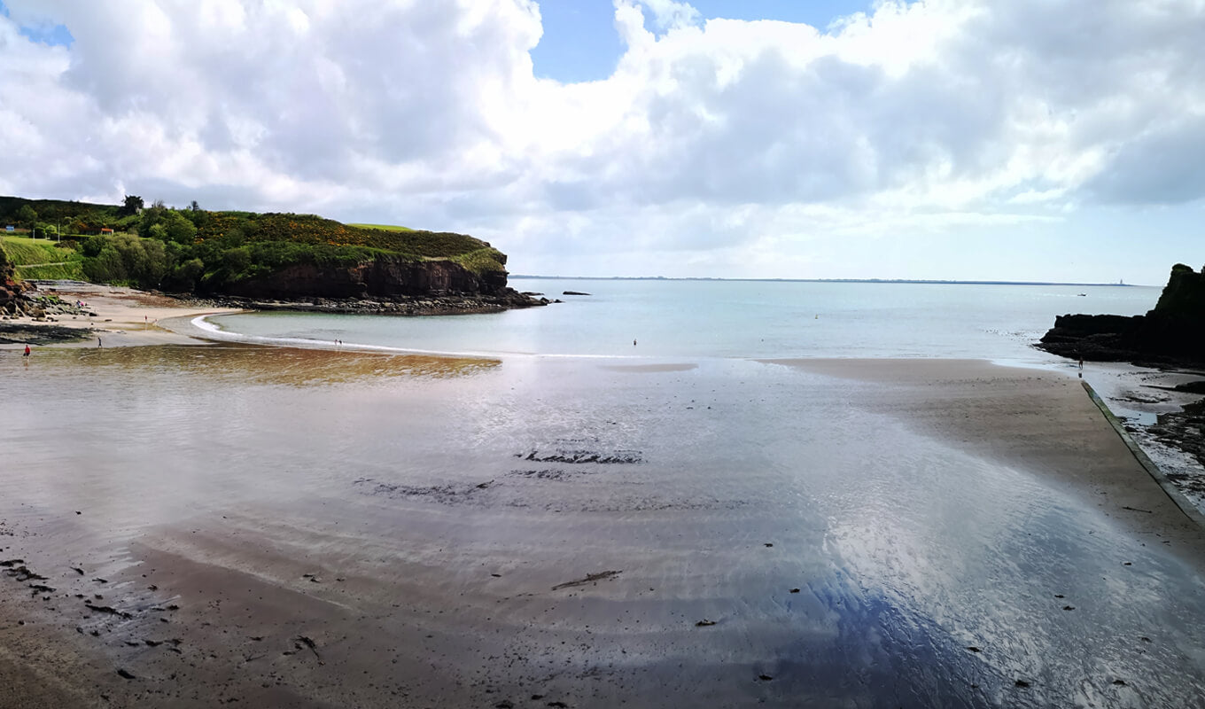 Protected cove of Dunmore east