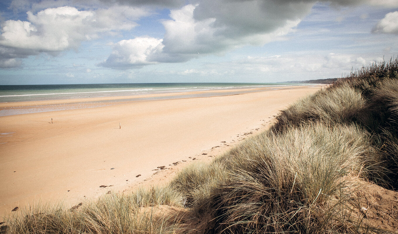 Sandy beach of Curracloe beach