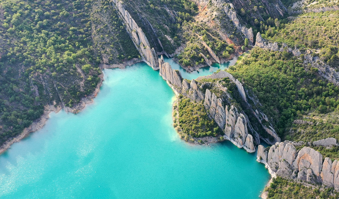 kayaking in gallego river in spain