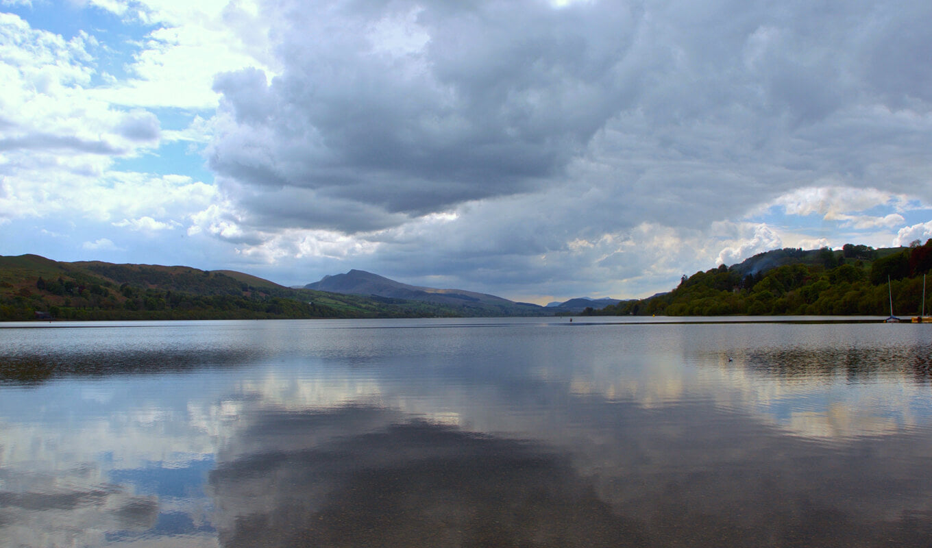 Crystal clear water of Bala Lake