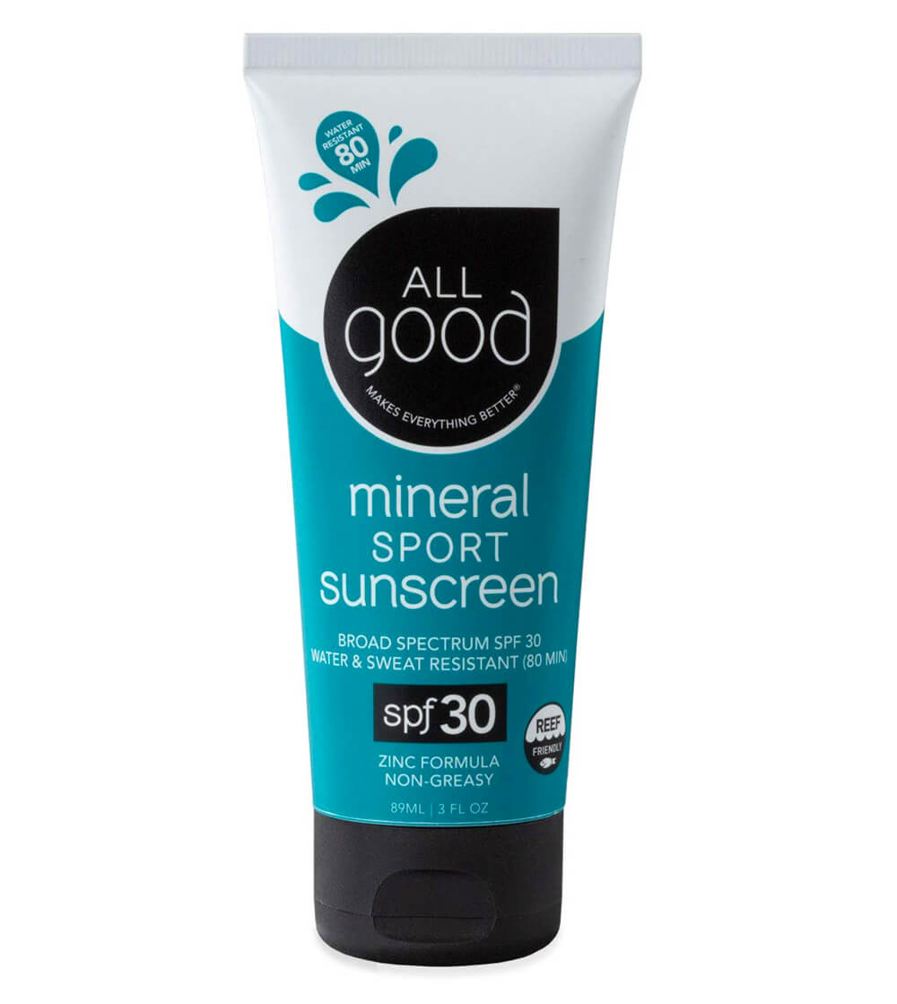 All good sport face and body sunscreen lotion