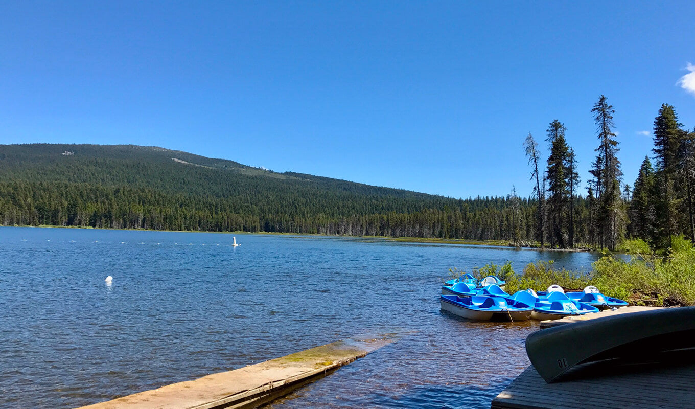 Golden sand beach Applegate Lakes