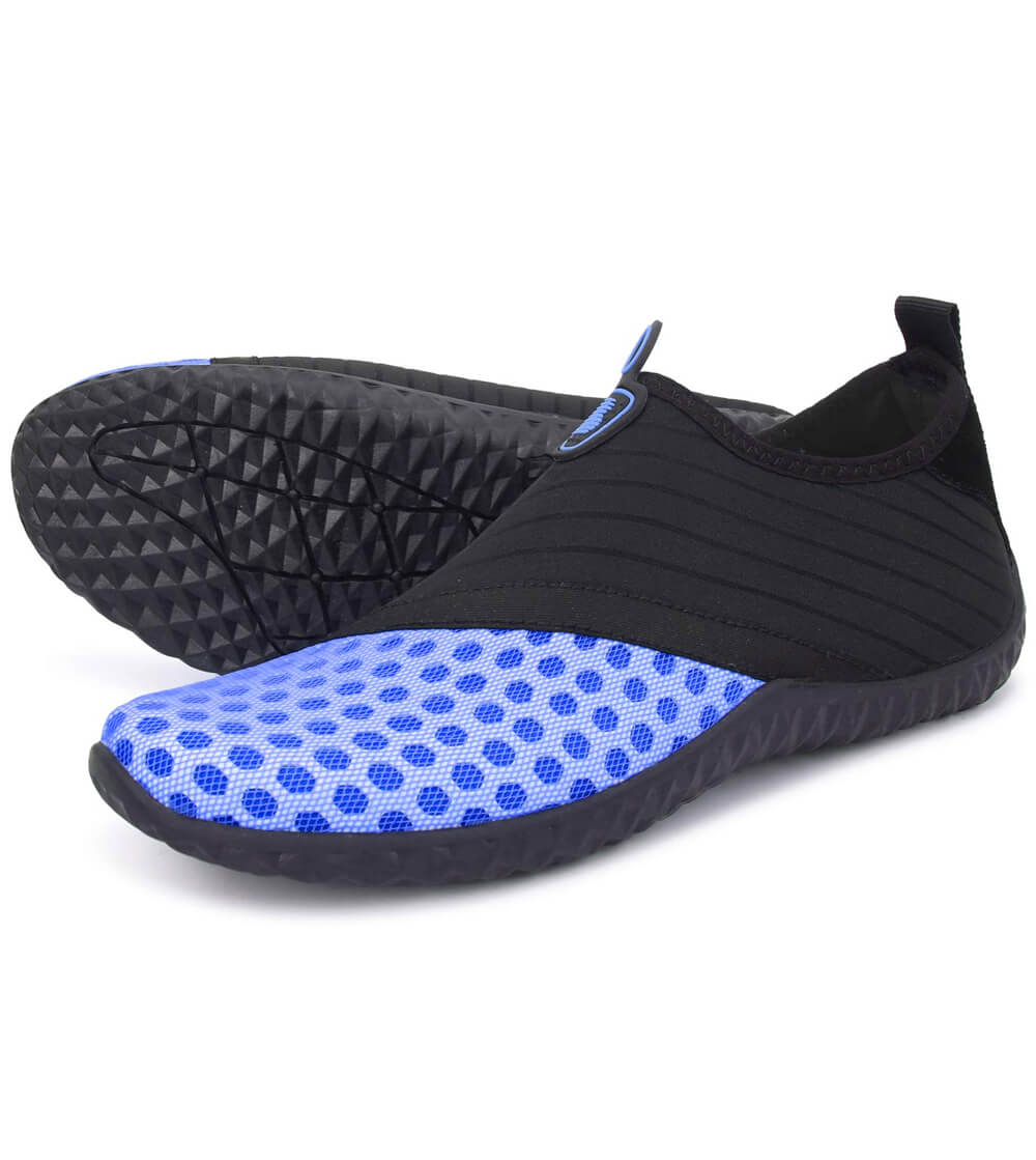 Breathable and smooth fabrics with thick soles