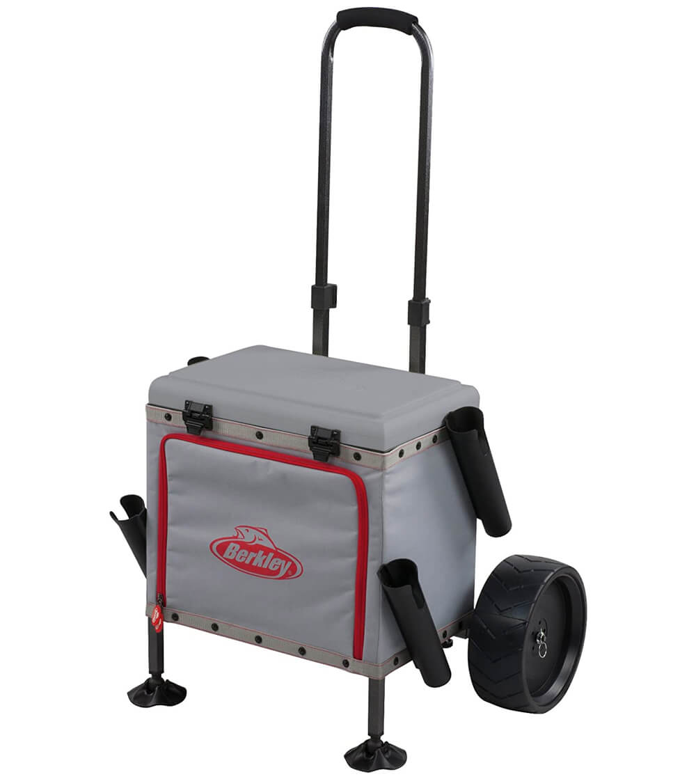 Mighty Max Pier Fishing Cooler Cart