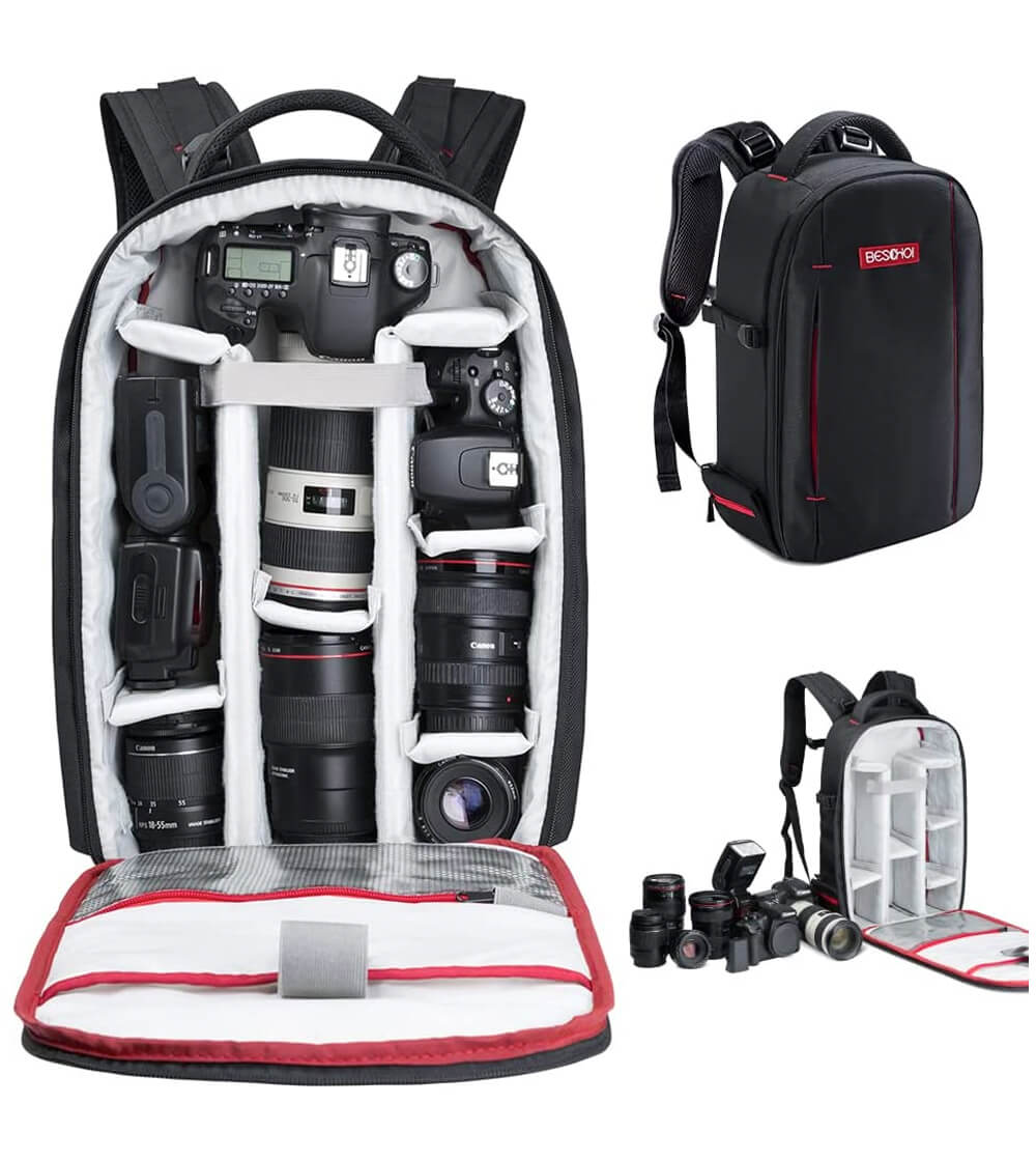 Beschoi DSLR waterproof camera backpack