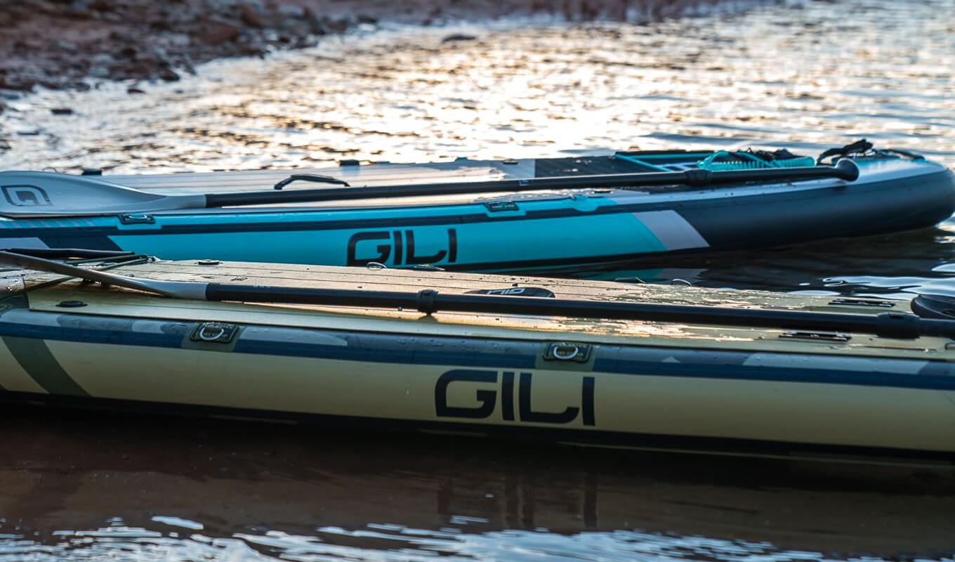 GILI inflatable paddle boards