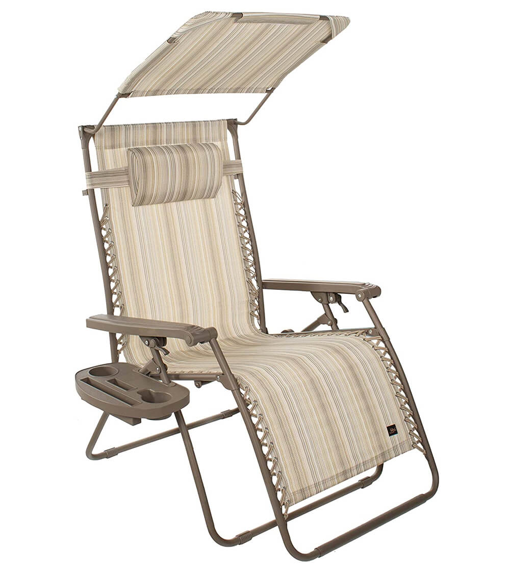 Bliss Hammock Zero Gravity Beach Chair with Canopy