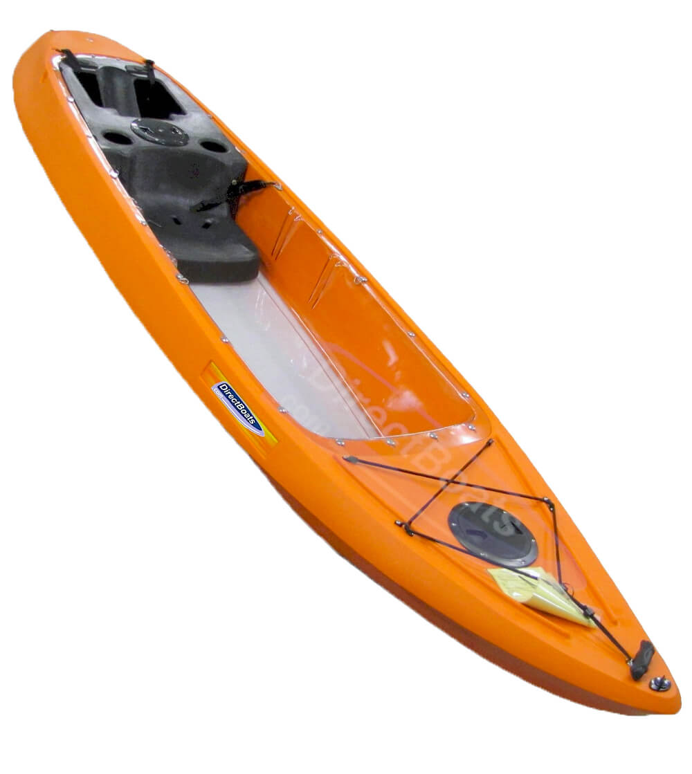 Caribe clear bottom kayak