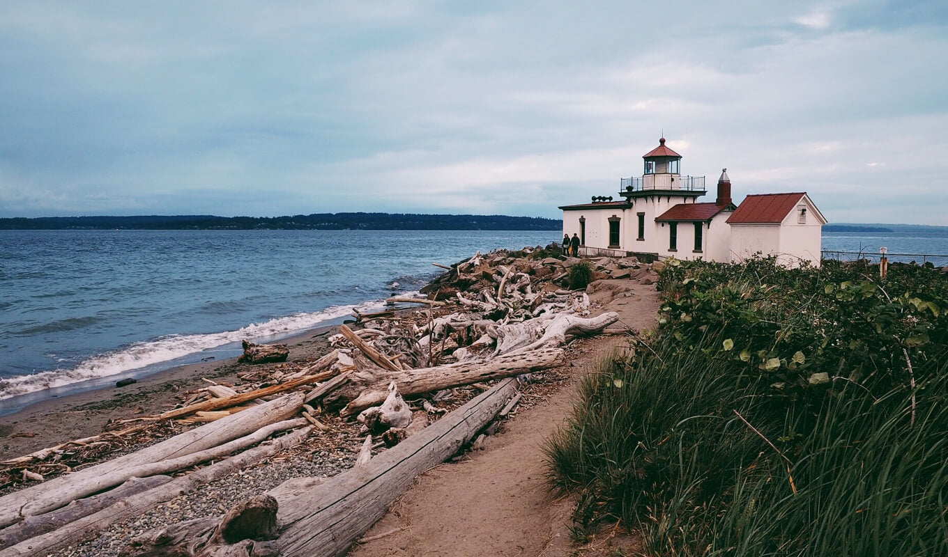 Lighthouse at Discovery Park WA