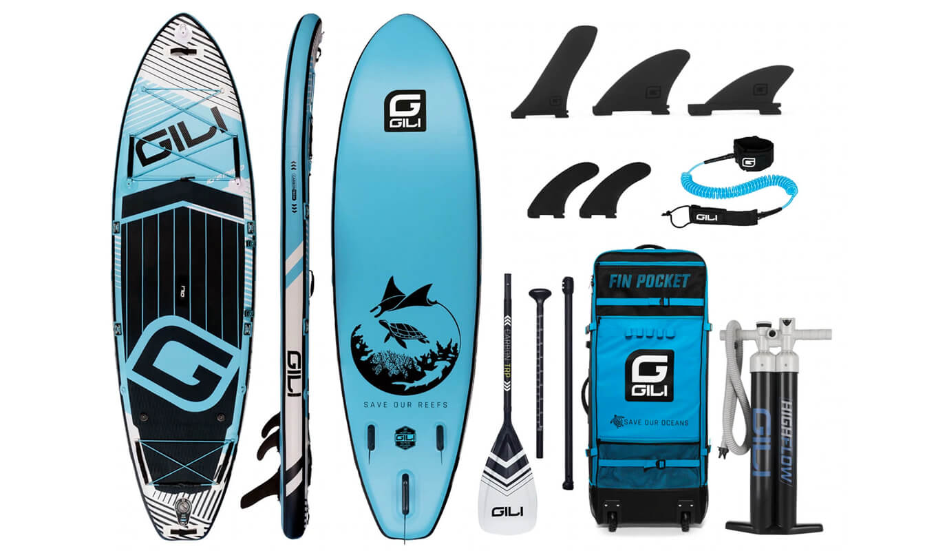 GILI Meno aufblasbares SUP-Board-Paket