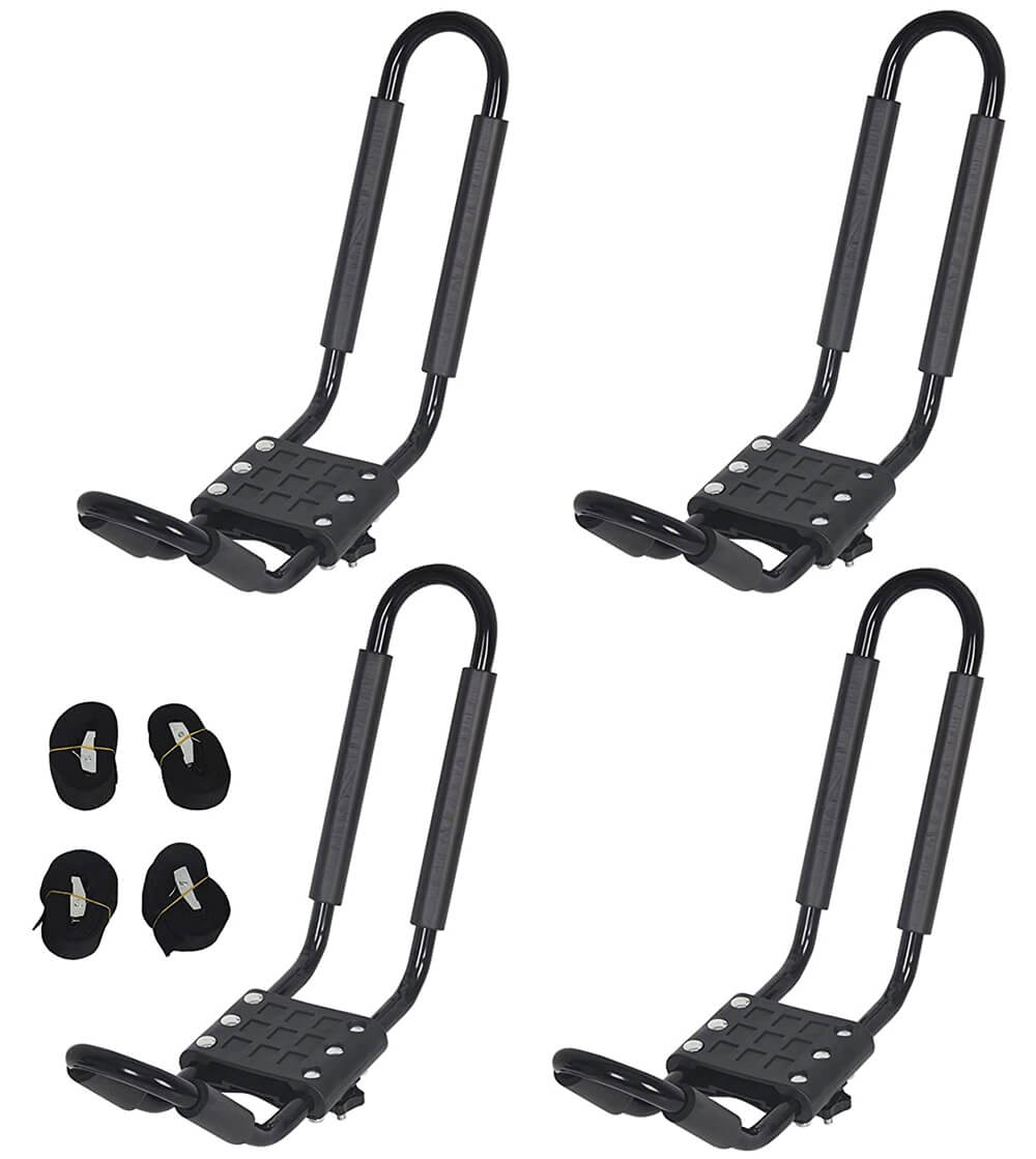 Ecotric J-bar 2 pairs universal kayak