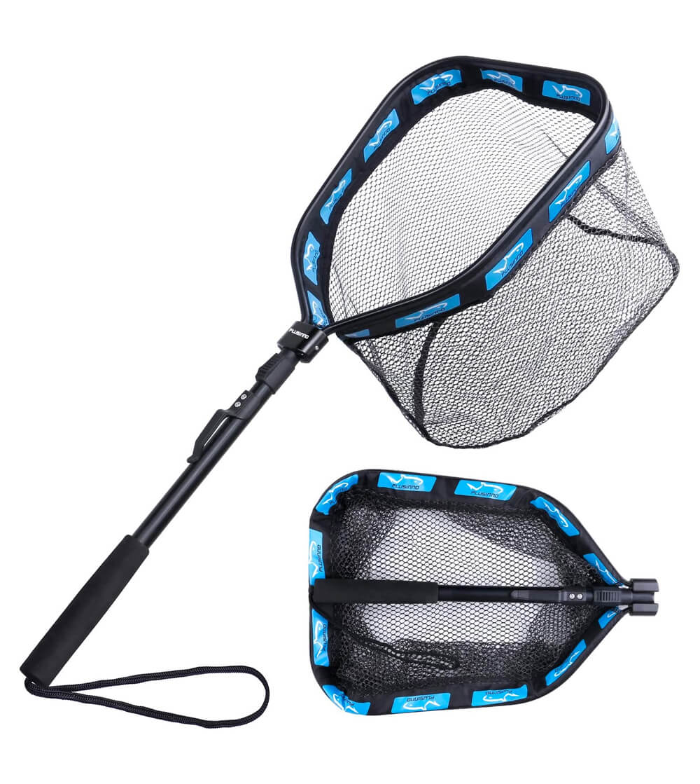 Replacement Fishing Landing Net, Rubber Fish Catching High Toughness  Fishing Net for Fish, Fish Conservation Collapsible Fishing Net, for  Outdoor