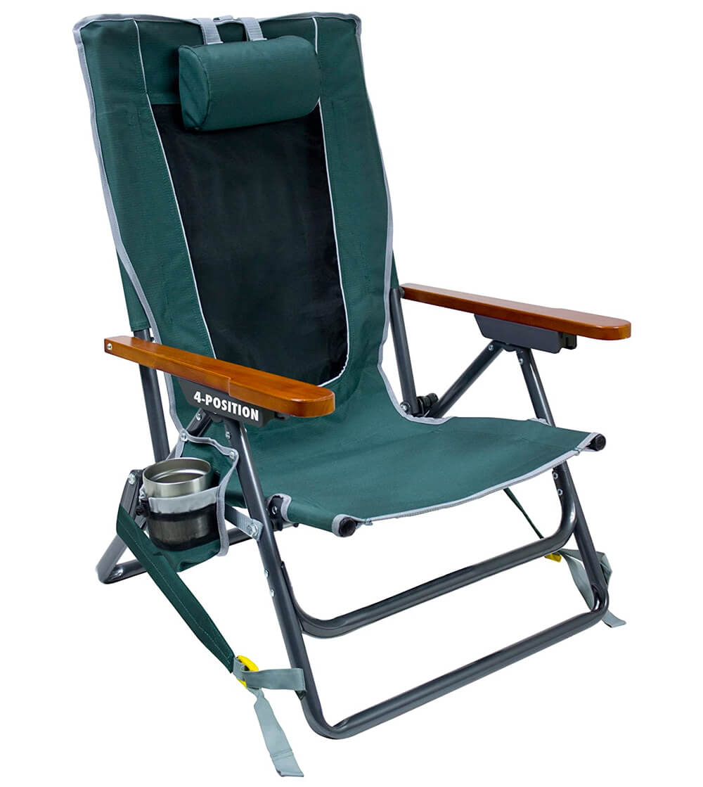 GCI Outdoor Reclining Portable Backpack Chair