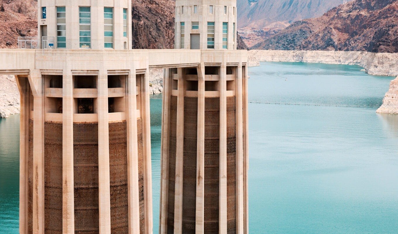 Hoover Dam in United States, Las Vegas