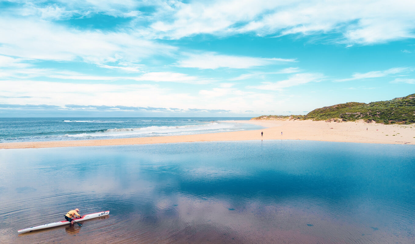 Kayaker on Margaret river