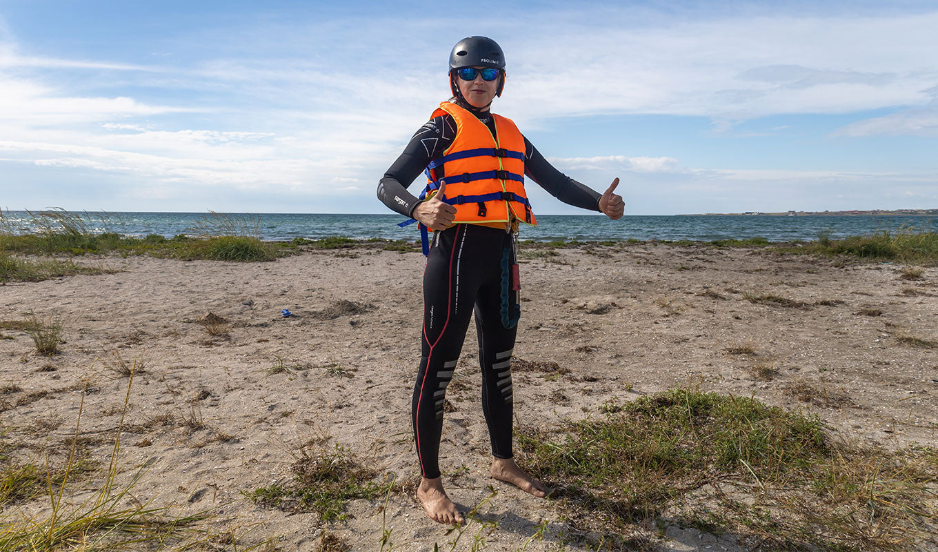 Layers while kayaking