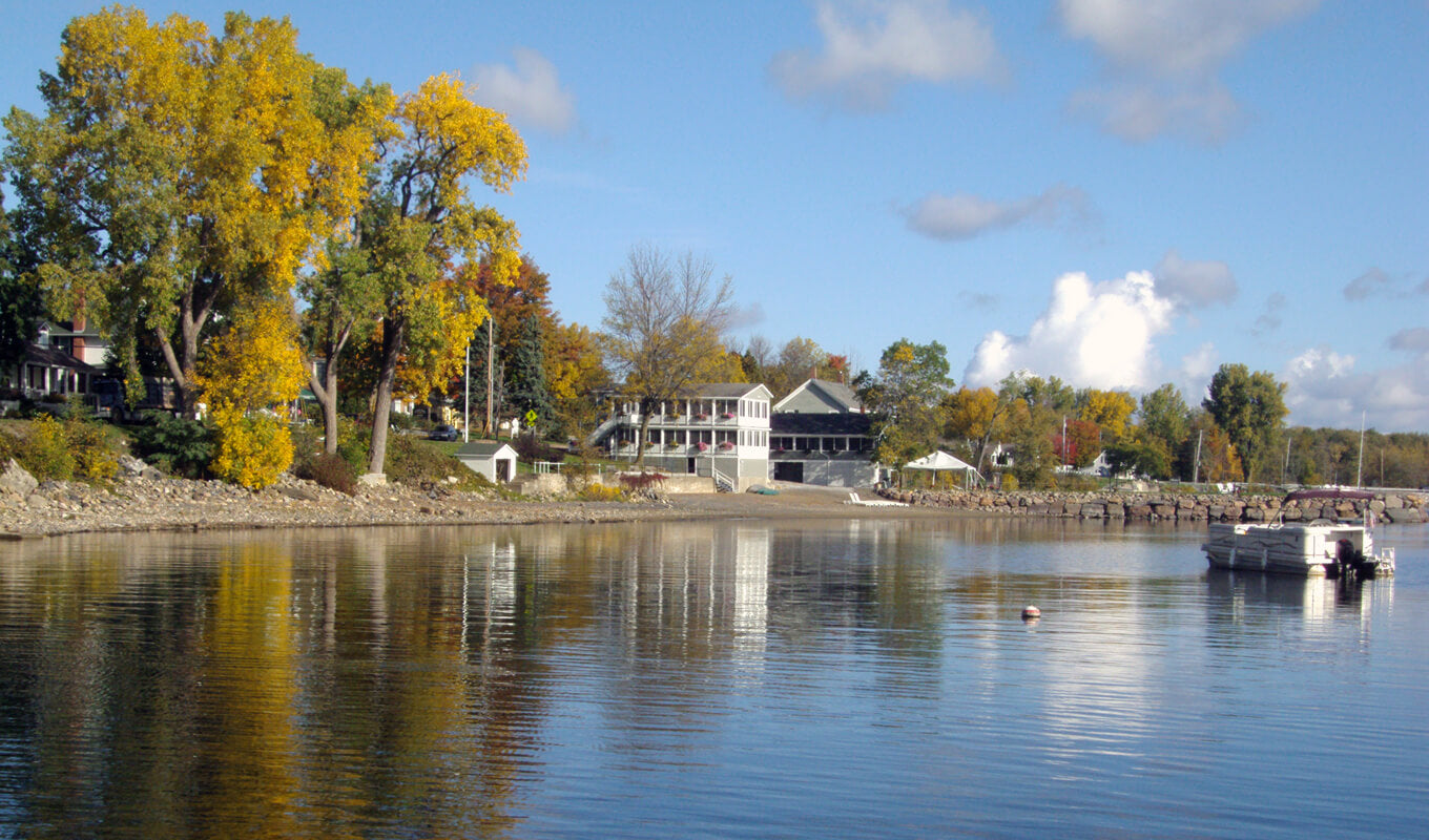 Boot in Lake Champlain, Vermont