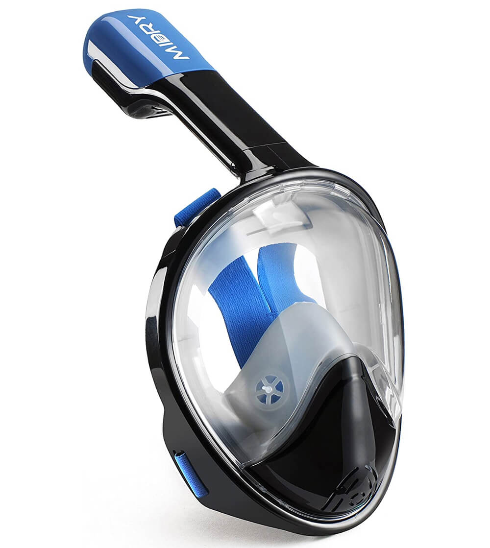 MIDRY Pro Snorkeling Starter Pack Full Face Snorkel Mask